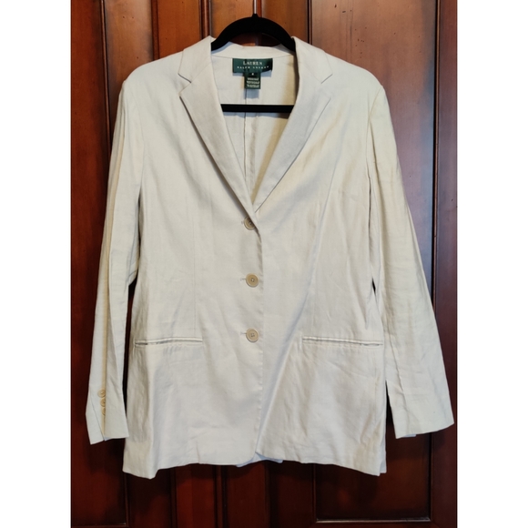 Ralph Lauren linen blazer - Picture 1 of 4
